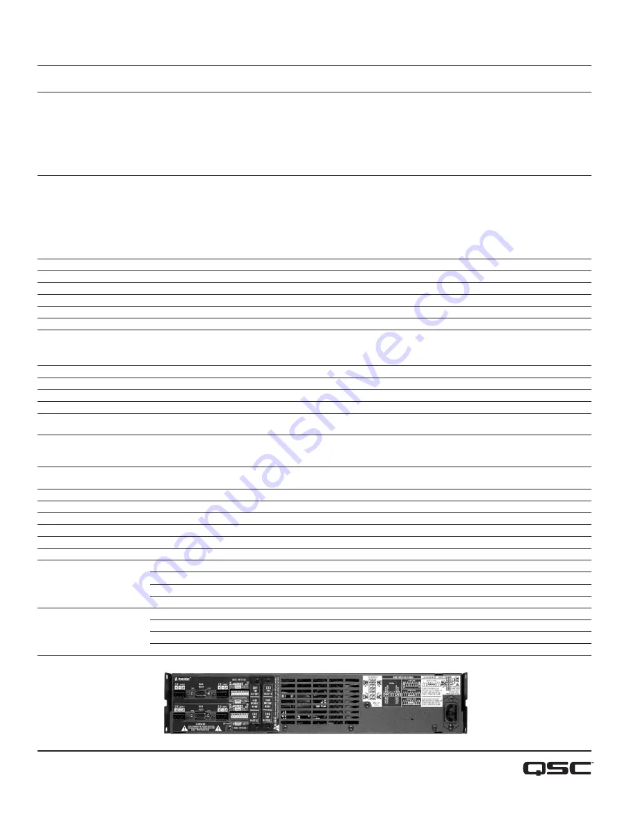 QSC CX254 Скачать руководство пользователя страница 2