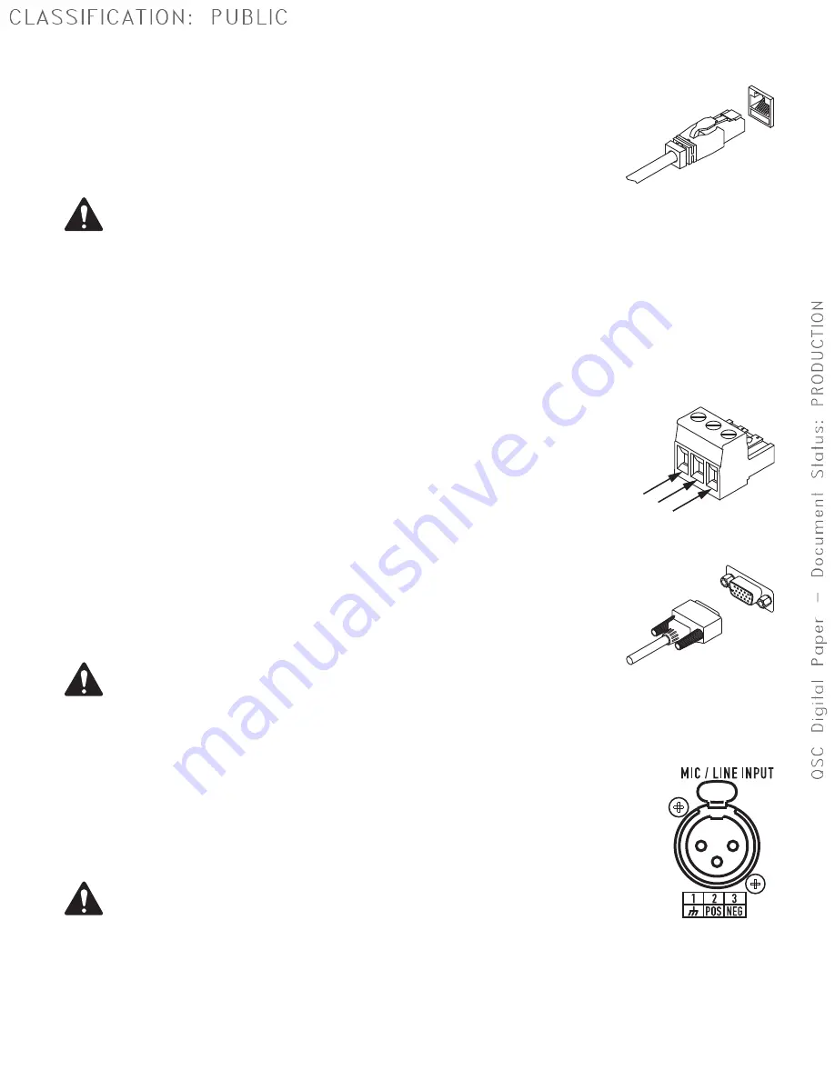 QSC DXP Series User Manual Download Page 8