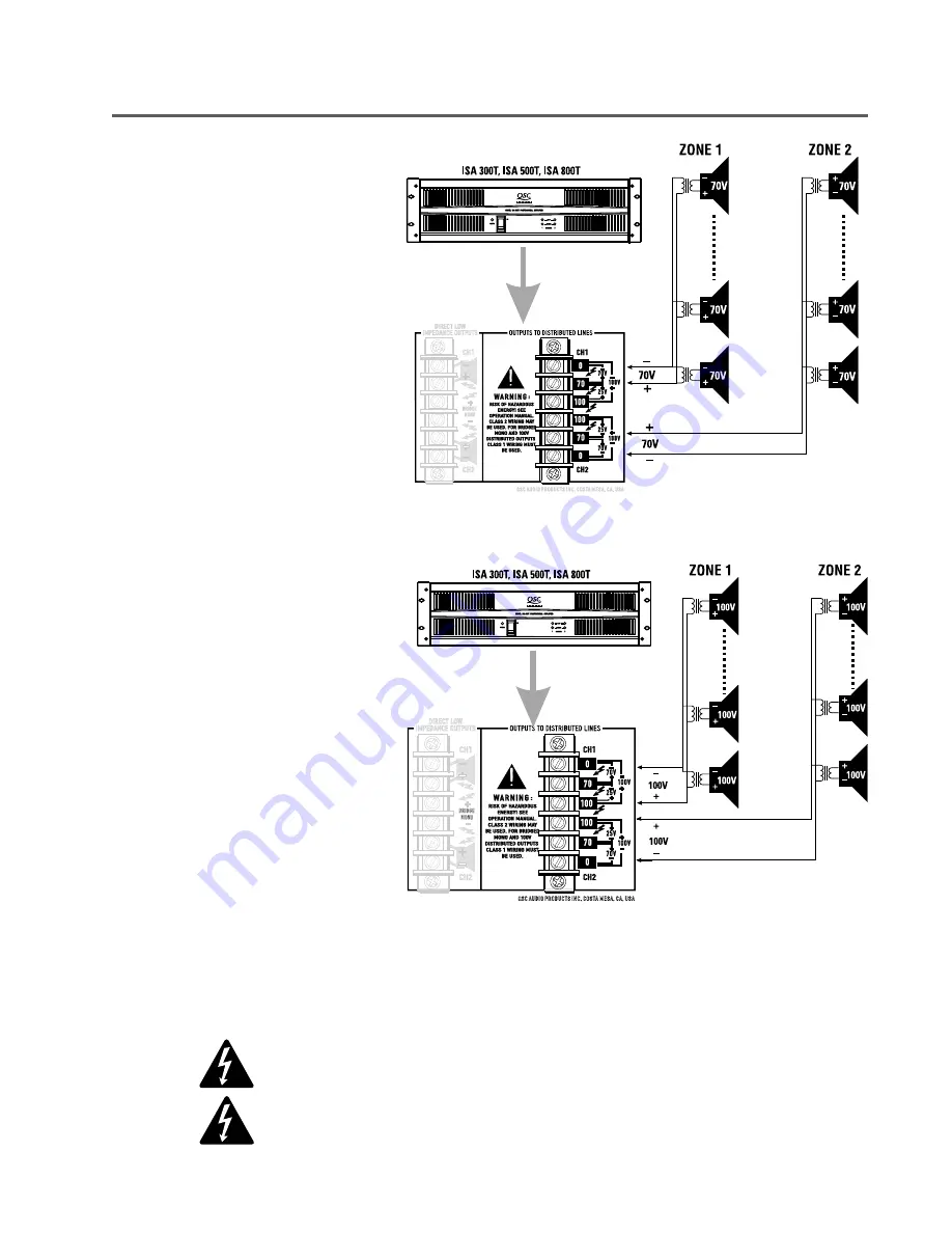 QSC ISA 300T User Manual Download Page 29