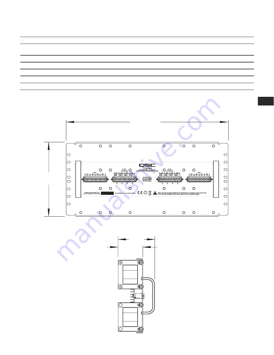 QSC IT-8400 Installation Manual Download Page 7