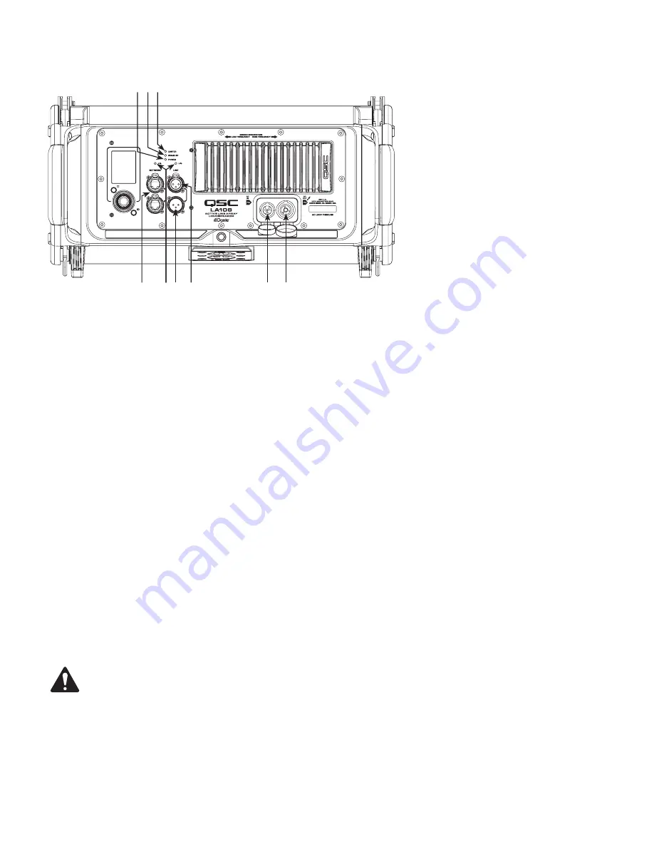 QSC LA108 User Manual Download Page 38