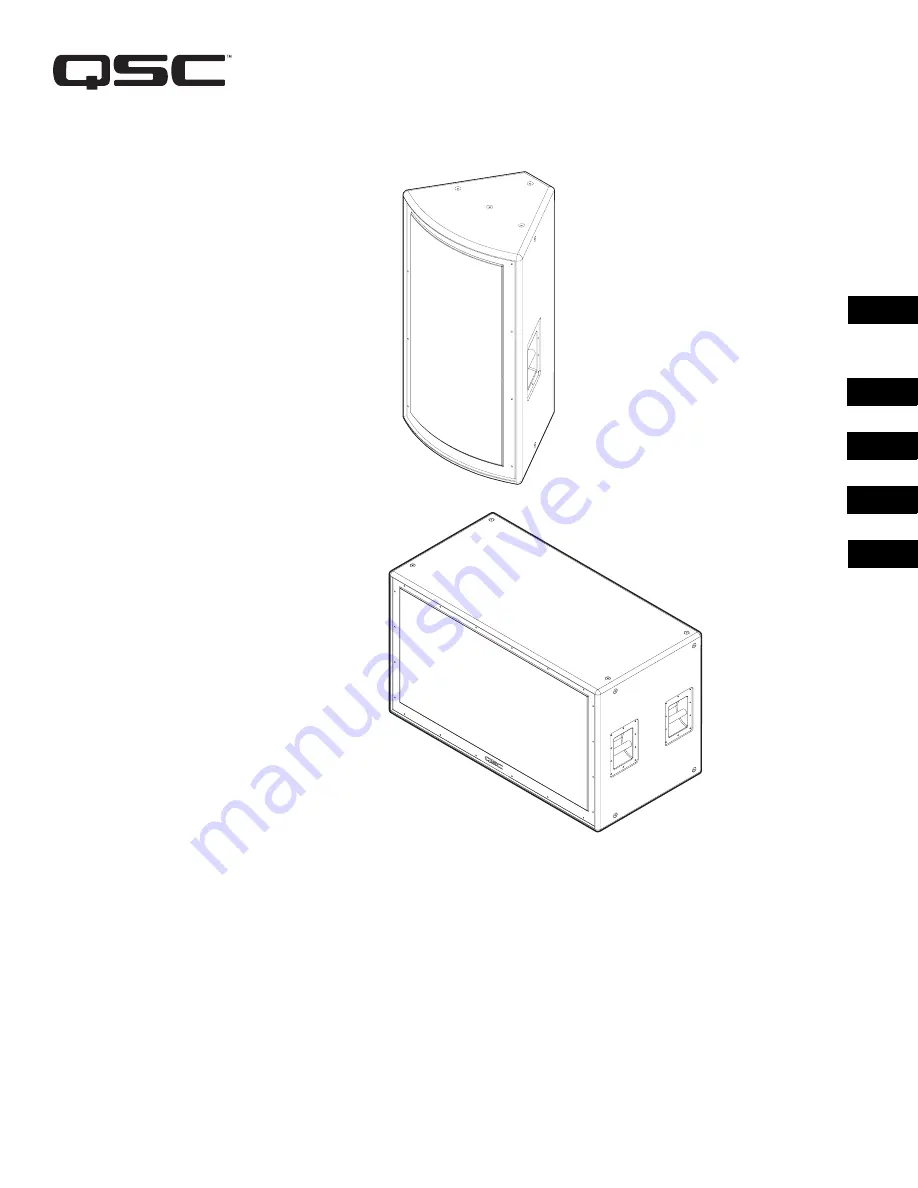 QSC MD-LP115 Скачать руководство пользователя страница 1