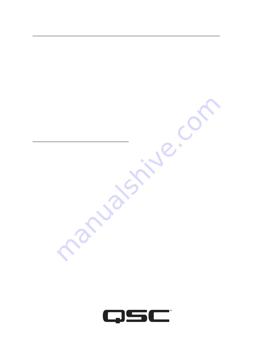 QSC MH-1063 User Manual Download Page 16