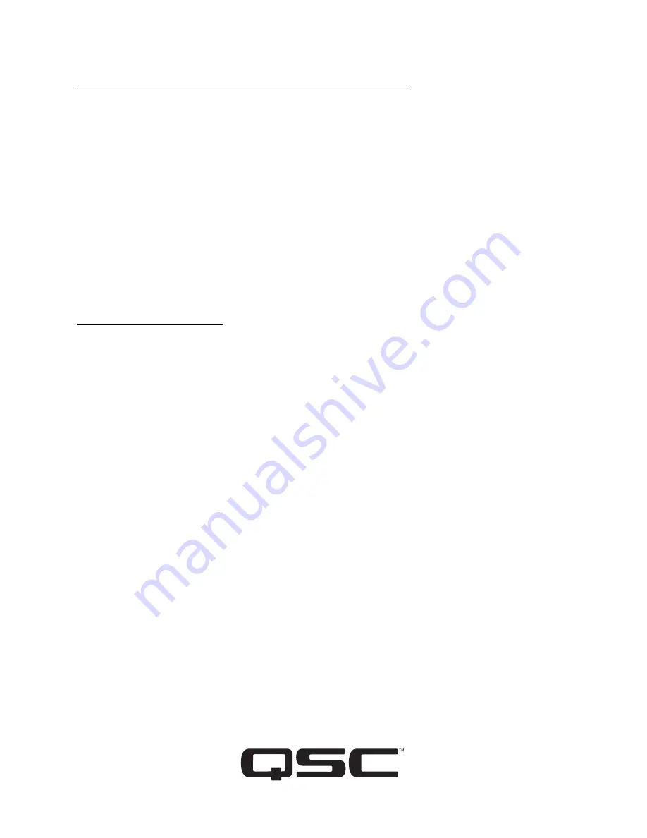 QSC MH-1063 User Manual Download Page 40