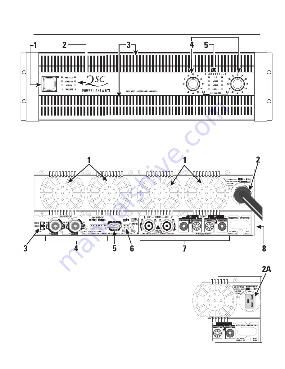 QSC PowerLight 6.0 II User Manual Download Page 5