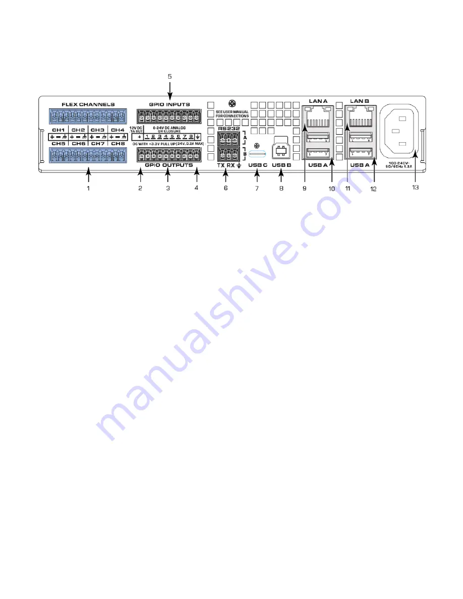 QSC Q-SYS CORE 8 FLEX Скачать руководство пользователя страница 9