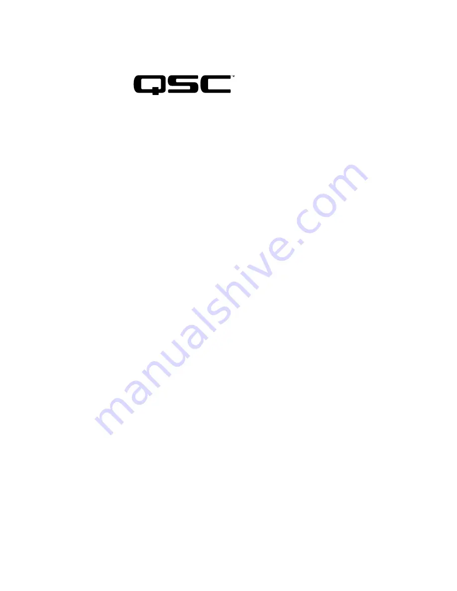 QSC SB-1180 User Manual Download Page 5