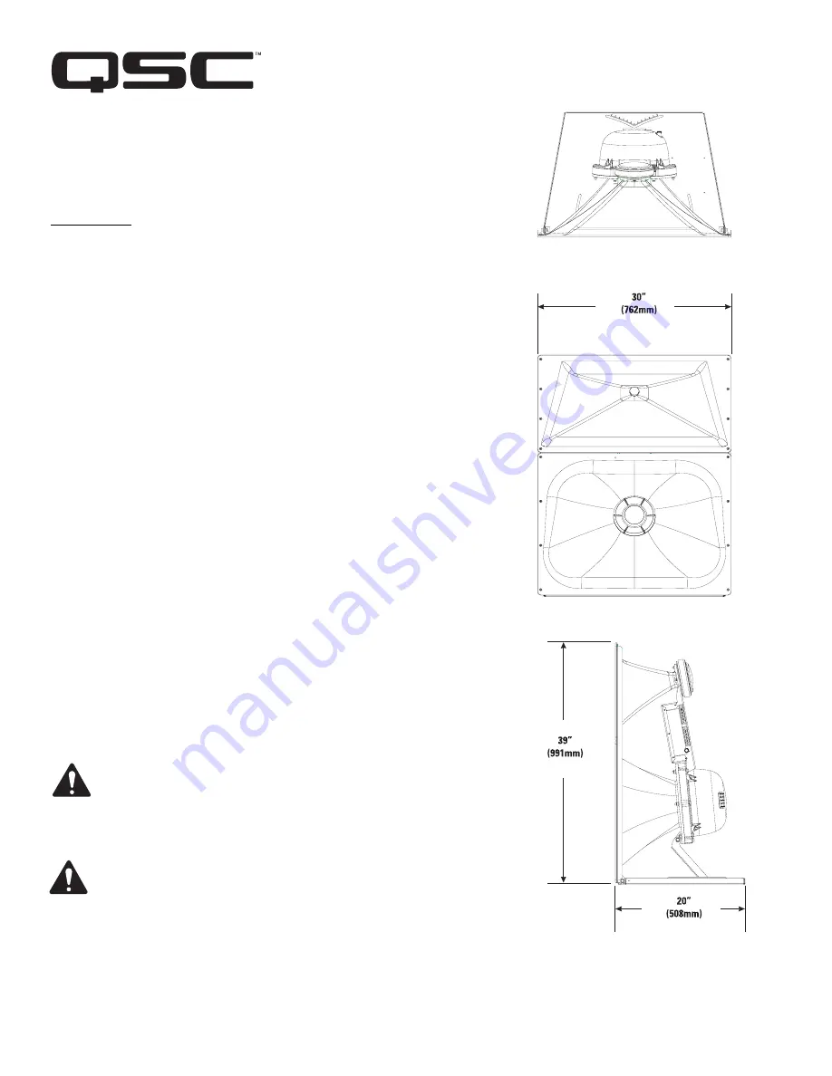 QSC SC-433 User Manual Download Page 3