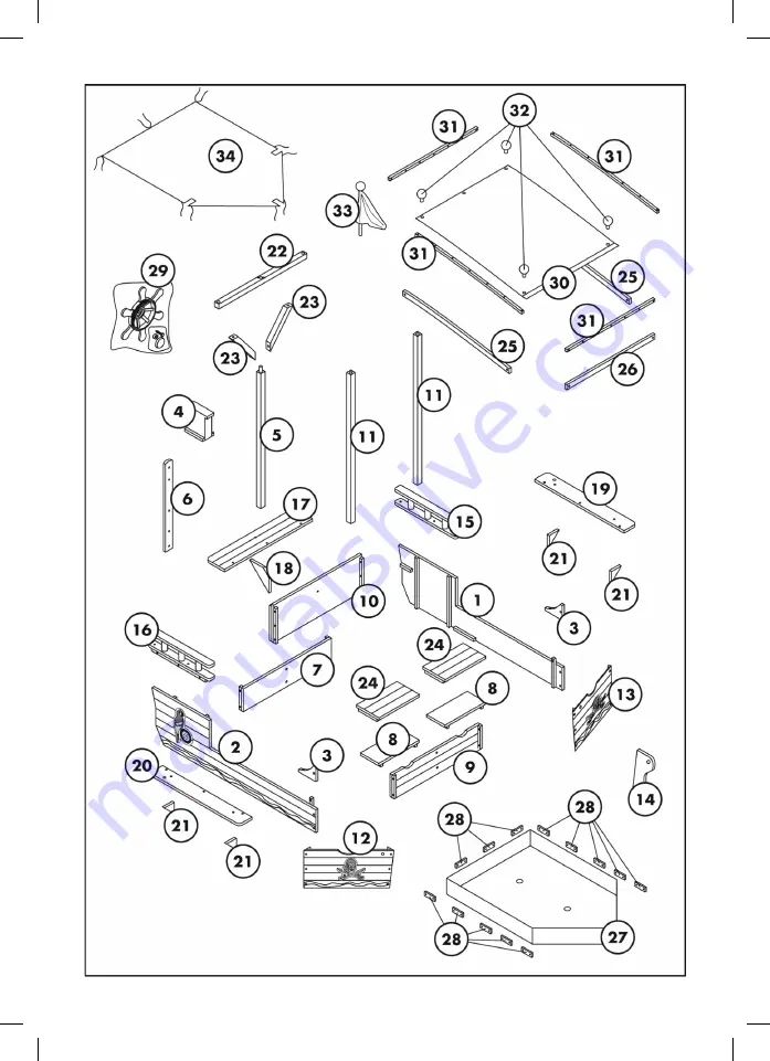 QSOURCES Kid Land 1158 Instructions For Use Manual Download Page 4