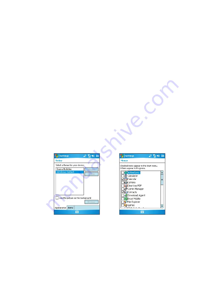 QTek S200 Quick Start Manual Download Page 20