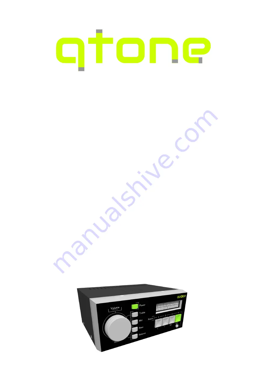 Qtone DA-1001 User Manual Download Page 1