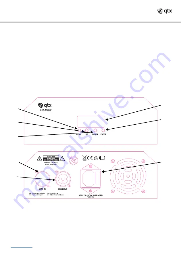 Qtx MHS-150UV Скачать руководство пользователя страница 2