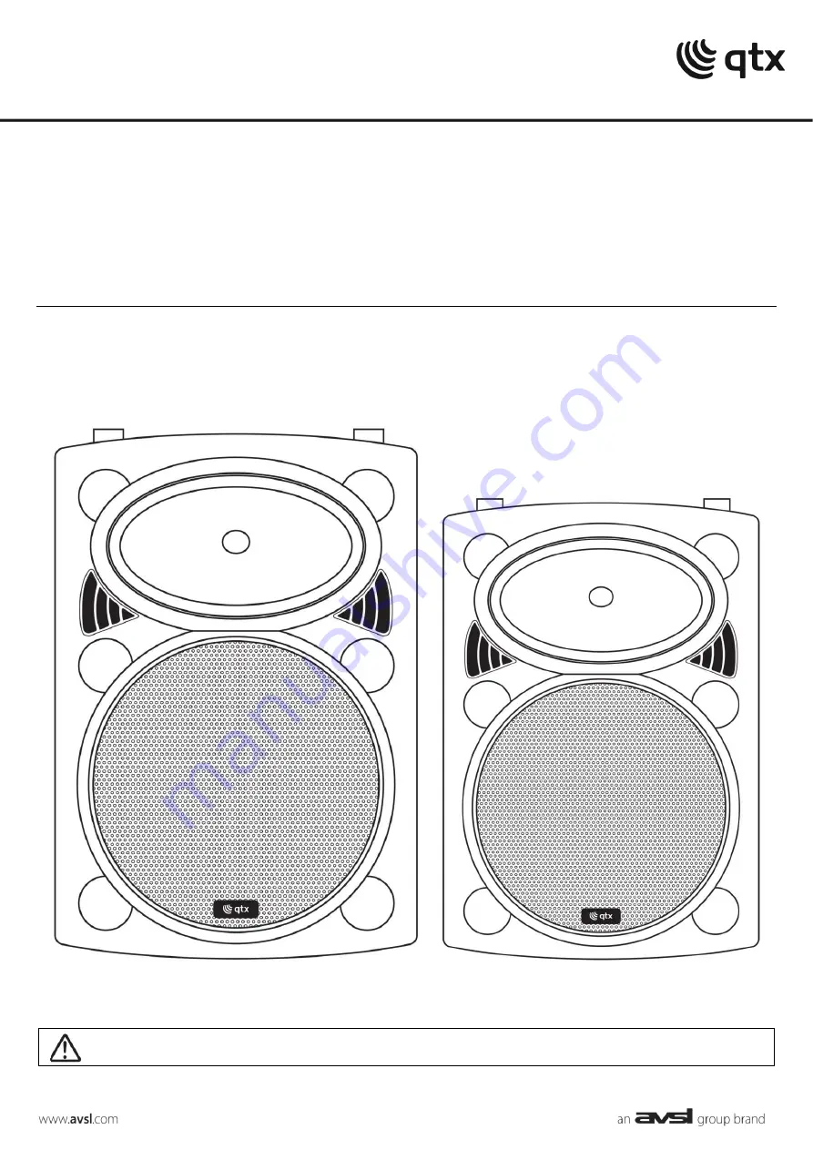 Qtx QR10PABT User Manual Download Page 1