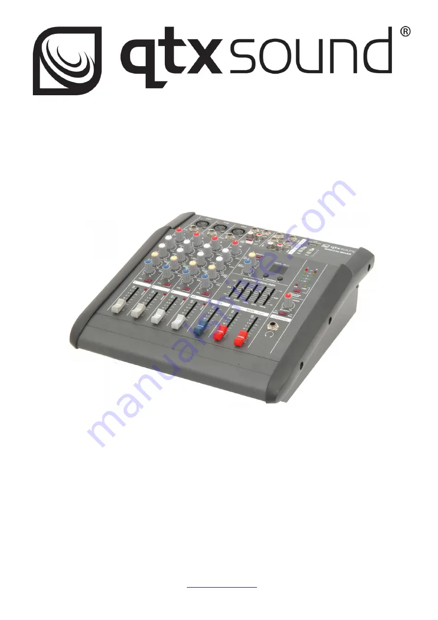 qtxsound QMP240 User Manual Download Page 1