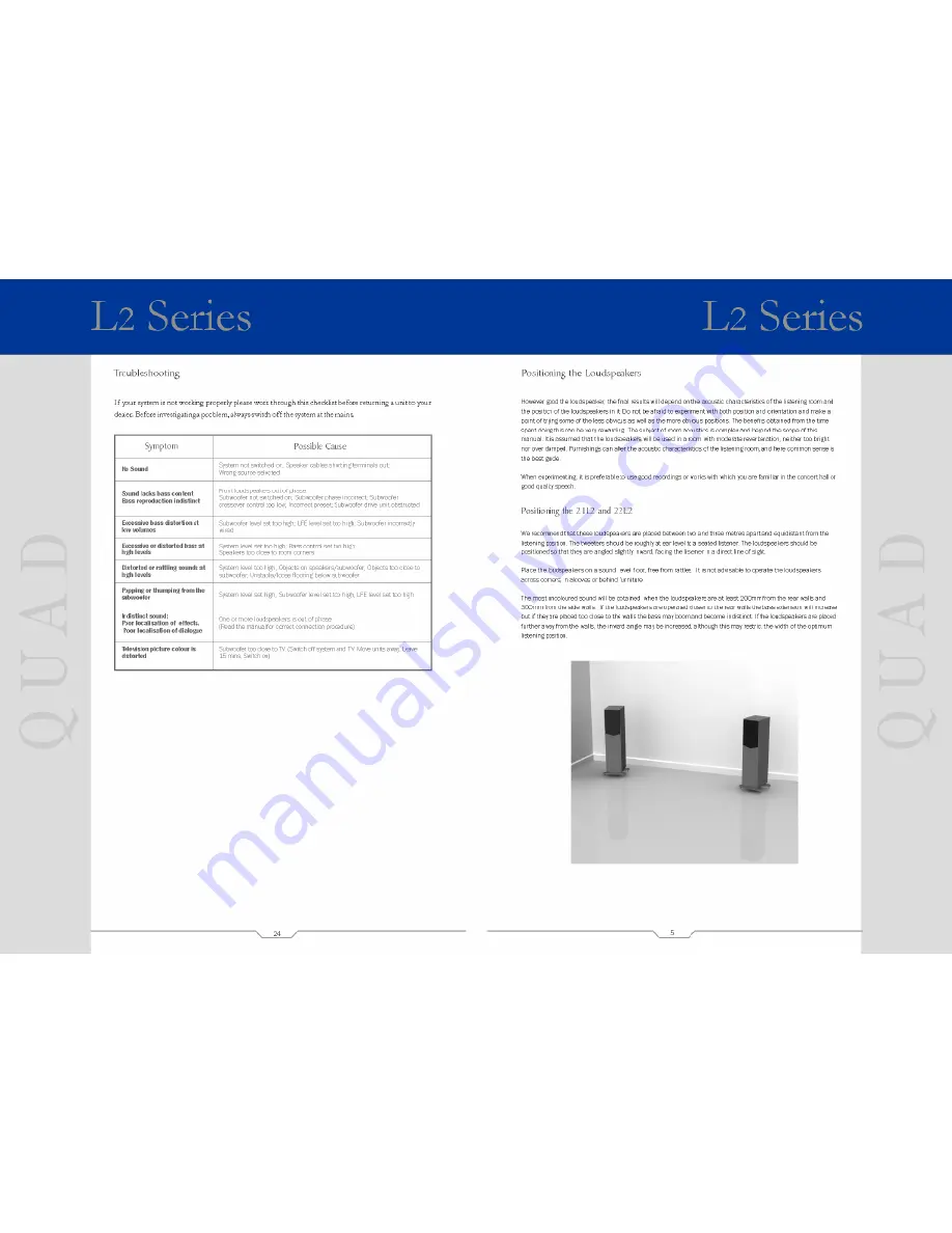 Quad Electroacoustics 9L2 User Manual Download Page 5