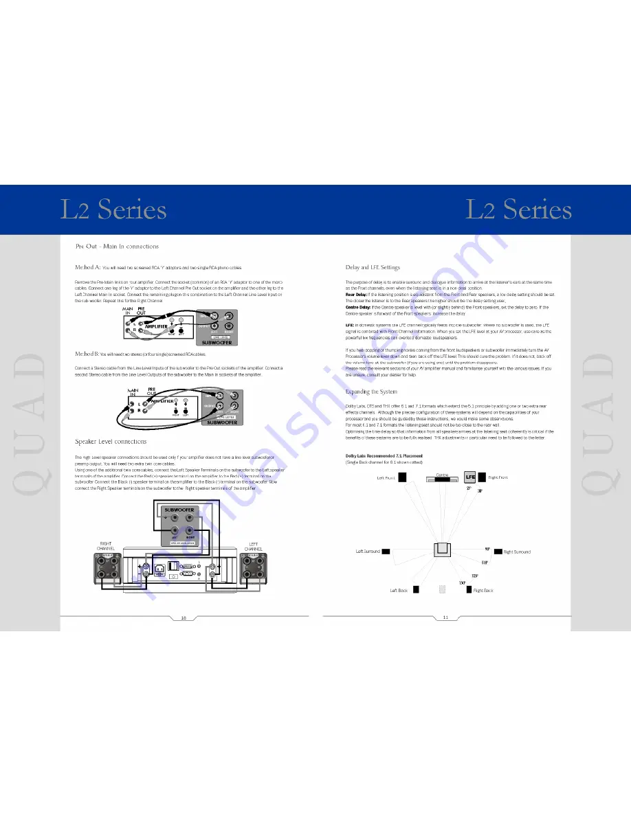 Quad Electroacoustics 9L2 User Manual Download Page 8