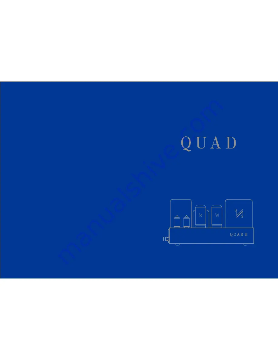 Quad Electroacoustics Quad II Classic Owner'S Manual Download Page 1