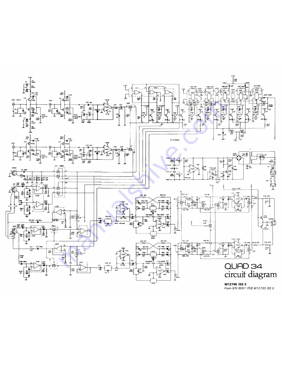 QUAD 34 Circuit Diagrams Download Page 1