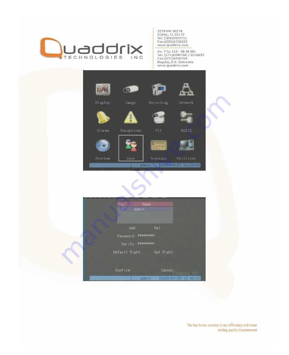 Quaddrix QT-500-16 User Manual Download Page 42