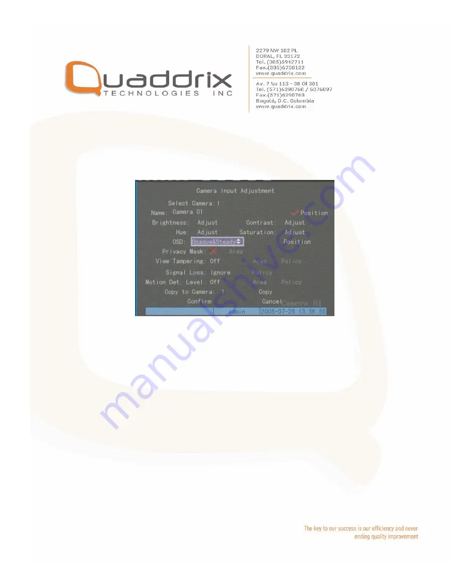 Quaddrix QT-500-16 User Manual Download Page 52