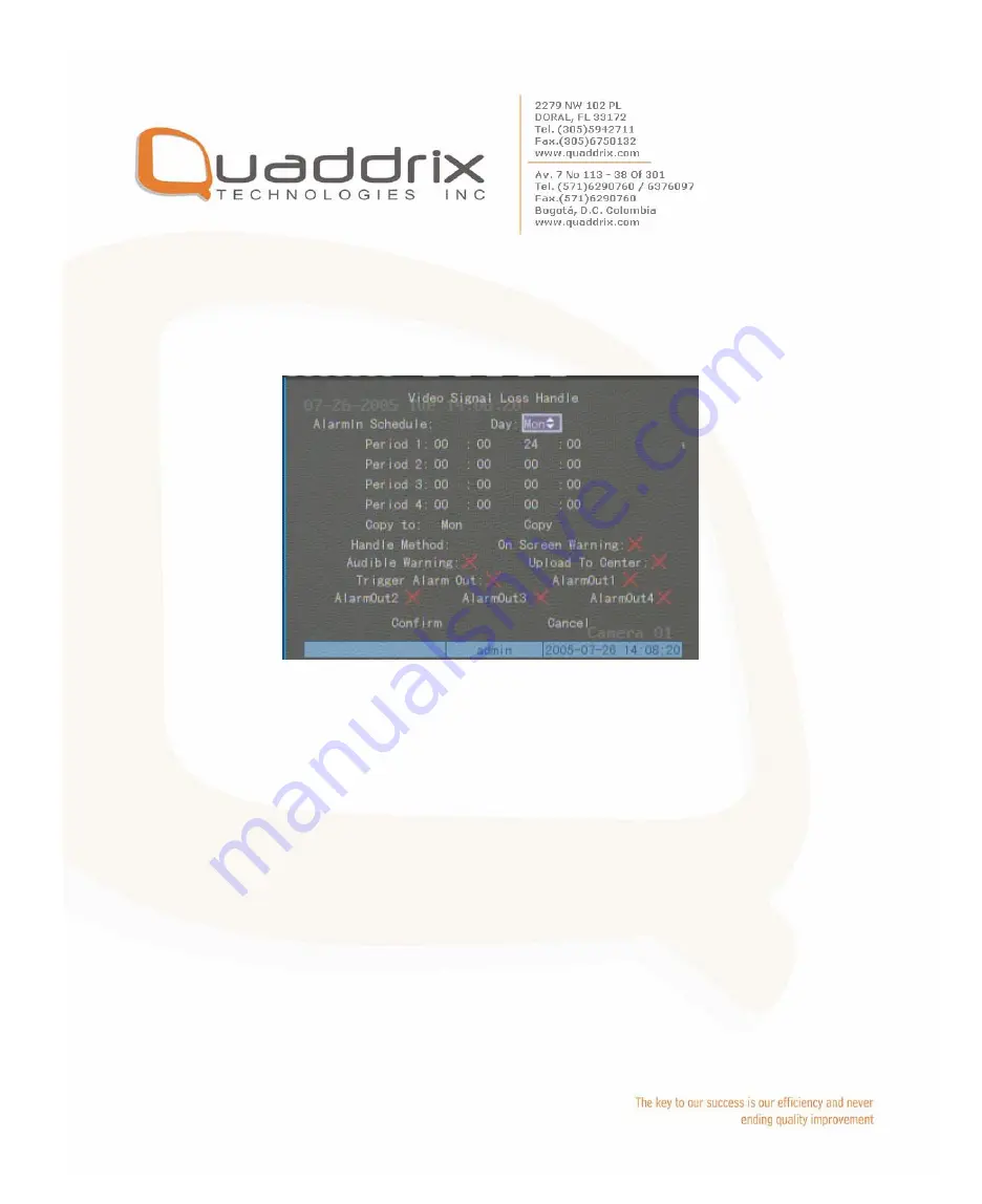 Quaddrix QT-500-16 User Manual Download Page 62