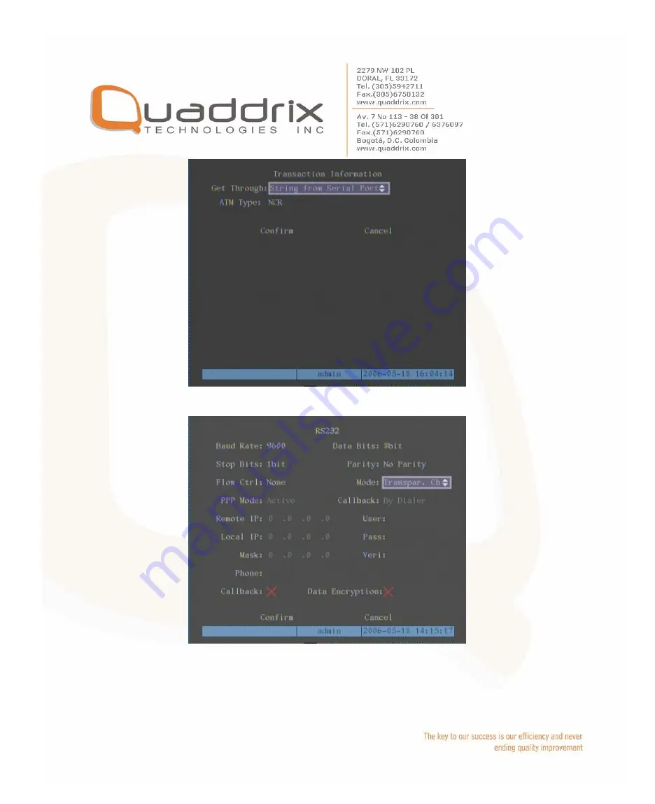 Quaddrix QT-500-16 User Manual Download Page 99