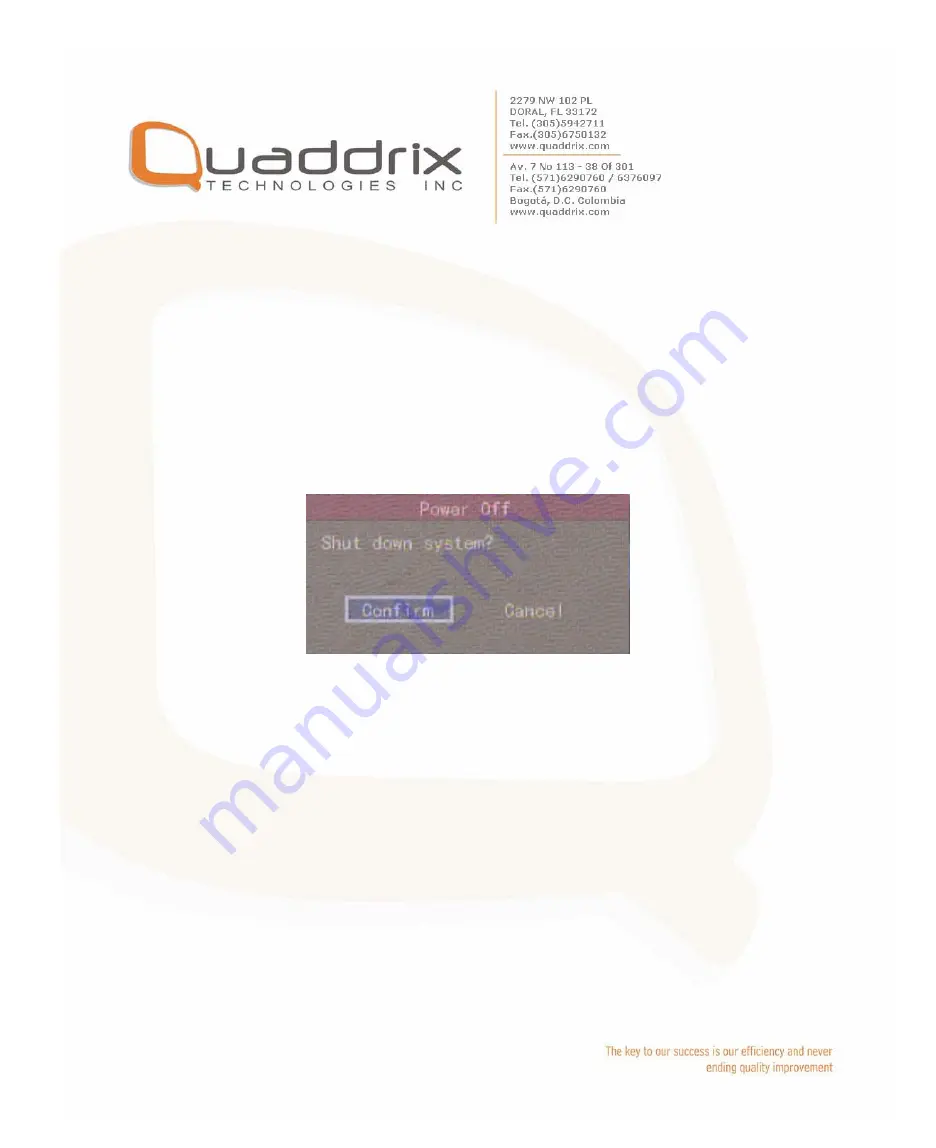 Quaddrix QT-500 Series User Manual Download Page 39