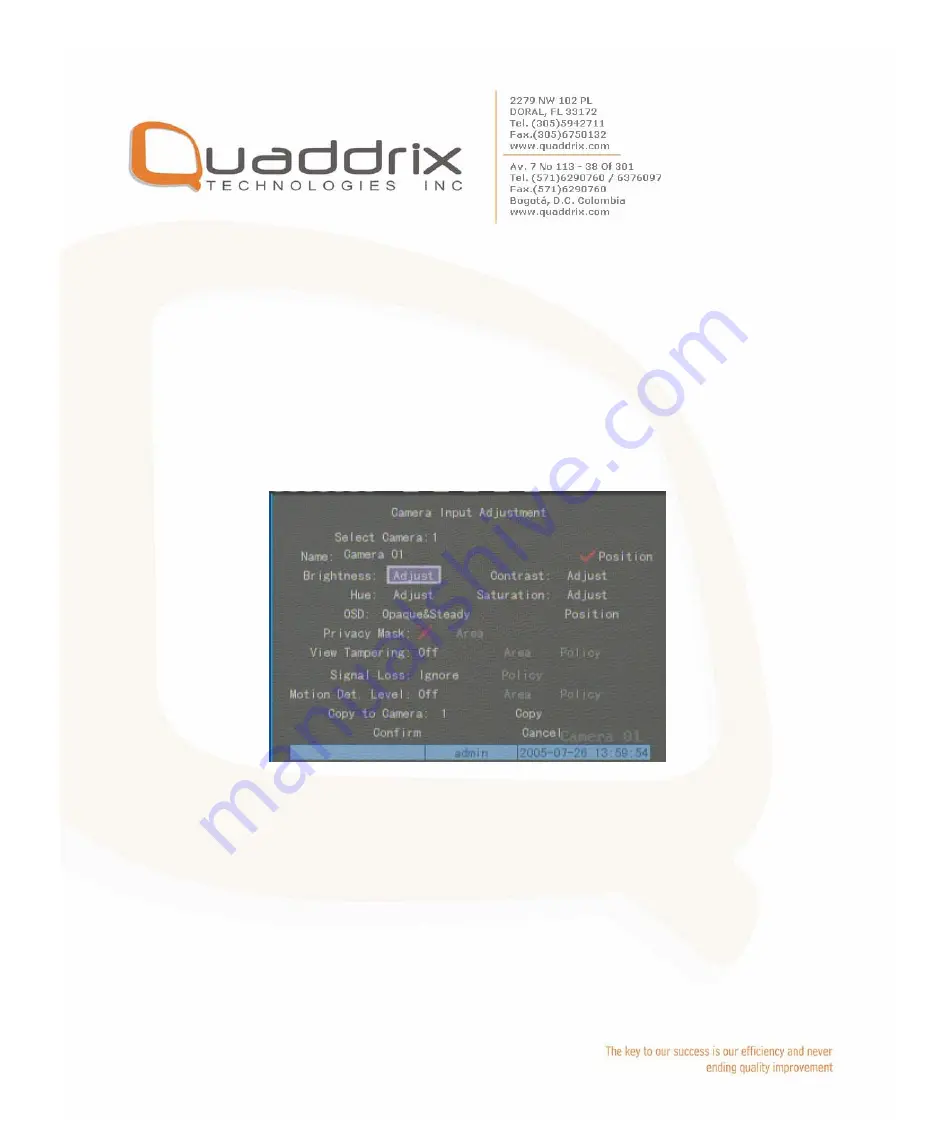 Quaddrix QT-500 Series Скачать руководство пользователя страница 55