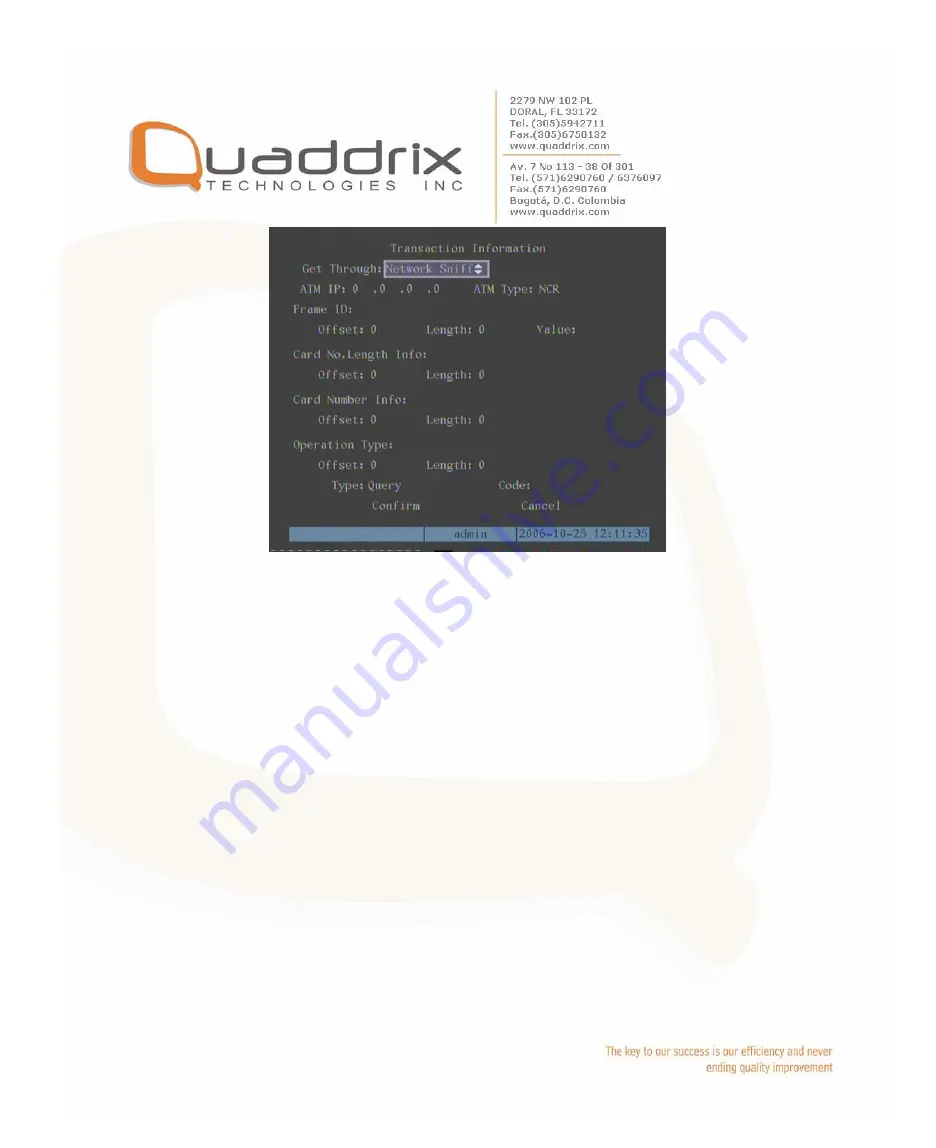 Quaddrix QT-500 Series User Manual Download Page 97