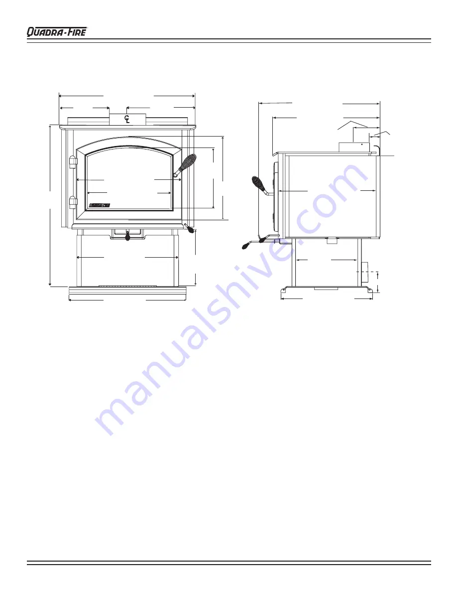 Quadra-Fire 3100 Series Operating & Maintenance Instructions Download Page 6