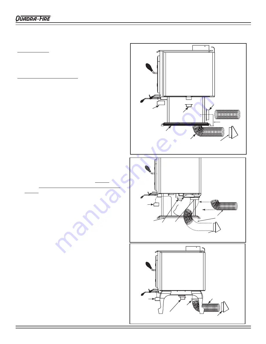 Quadra-Fire 3100 Series Operating & Maintenance Instructions Download Page 18