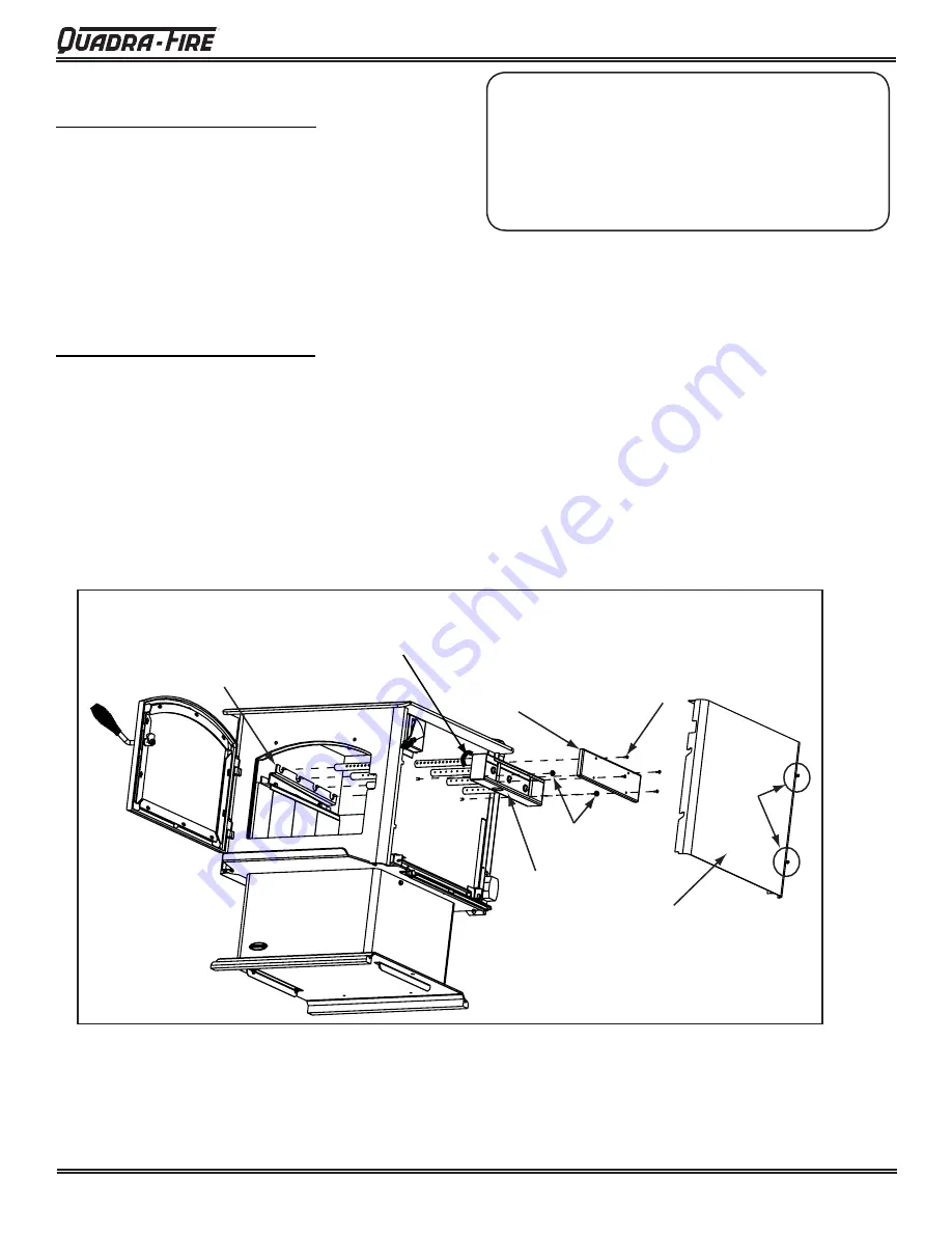 Quadra-Fire Millennium 31M-ACC-MBK Owner'S Manual Download Page 37