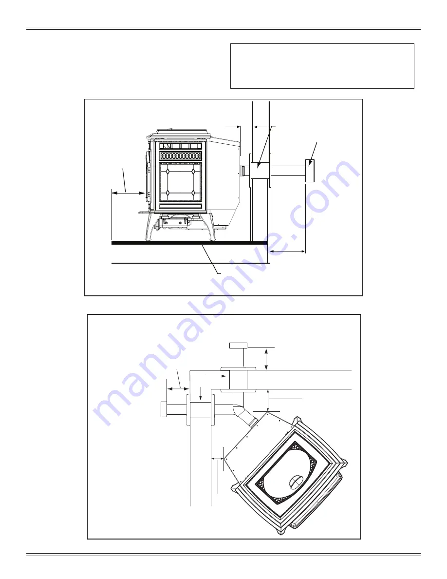 Quadra-Fire MT. VERNON MTVERNON-AE-CSB Installation Manual Download Page 14