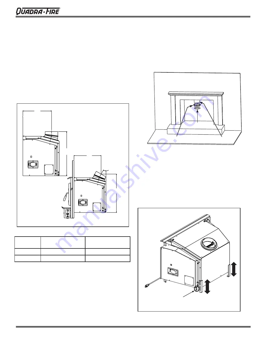 Quadra-Fire VOYAGEUR GRAND INSERT GRAND-MBK-AU Owner'S Manual Download Page 23