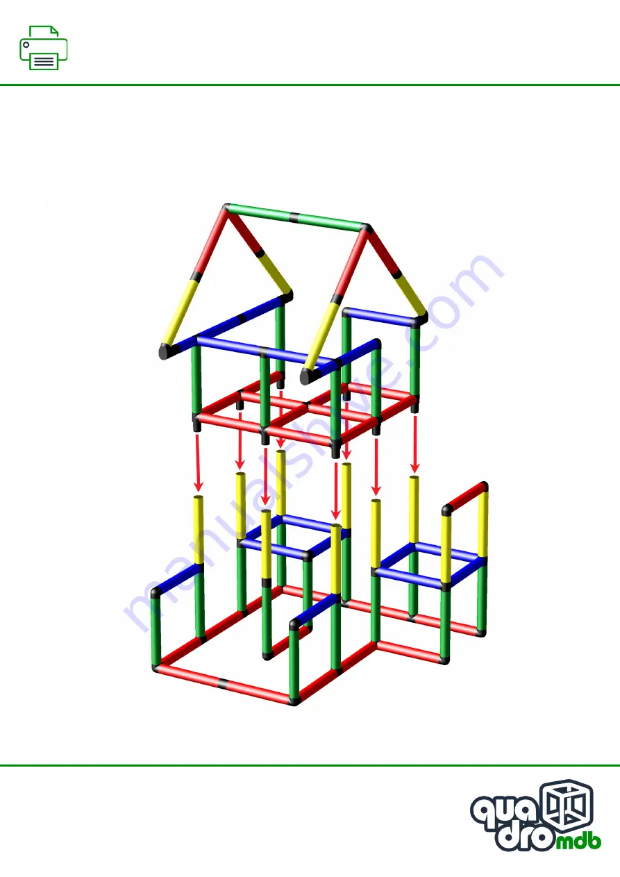 Quadro mdb My first Homelike Скачать руководство пользователя страница 3