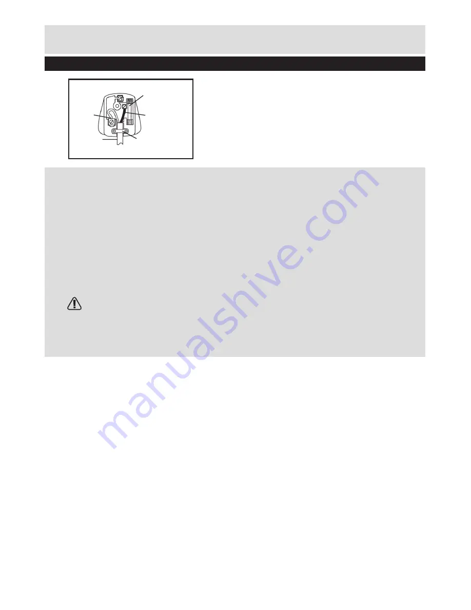 Qualcast GHT600A1 Assembly Manual Download Page 20