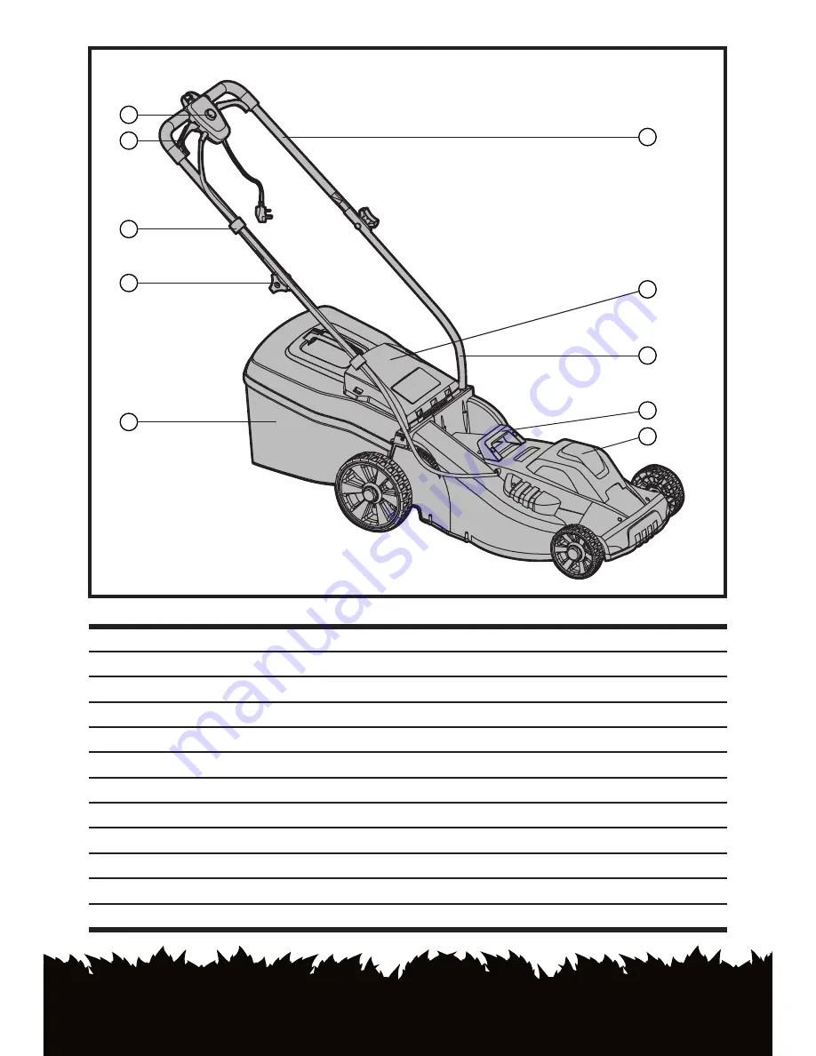 Qualcast GLM4000 Operating Instructions Manual Download Page 5