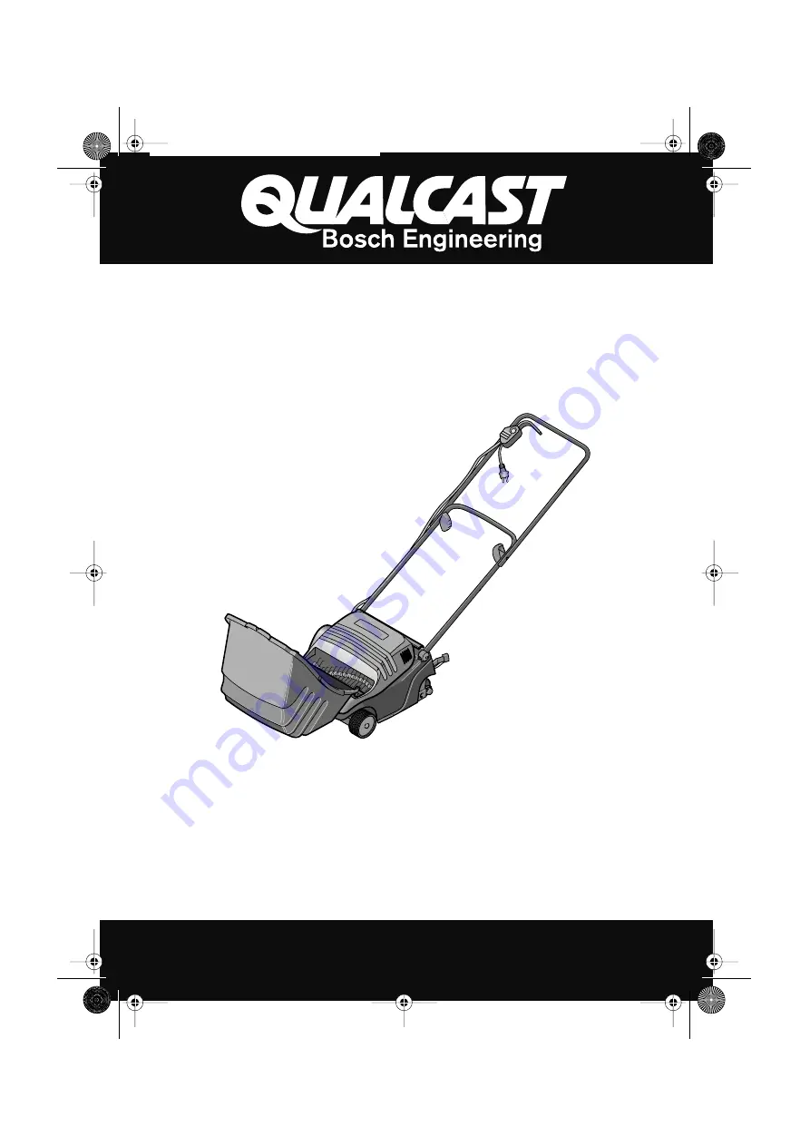 Qualcast Lawnraker 32 Operating Instructions Manual Download Page 10