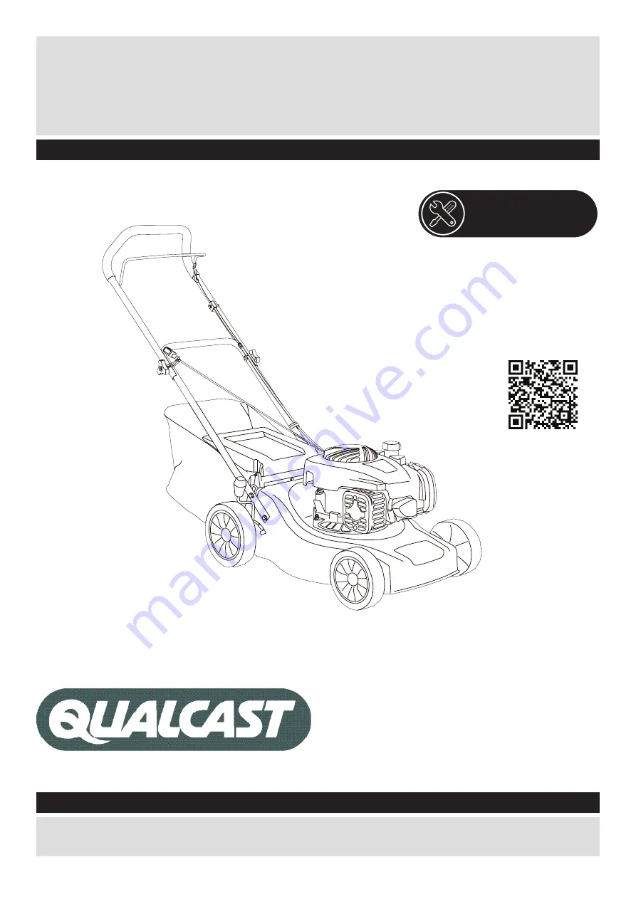 Qualcast XSS41D Assembly Manual Download Page 1