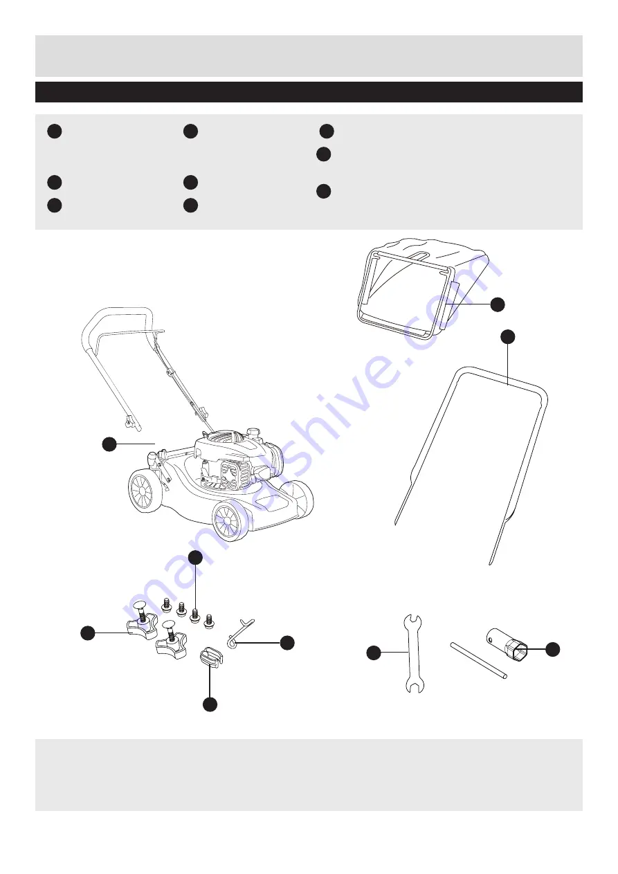 Qualcast XSS41D Assembly Manual Download Page 4