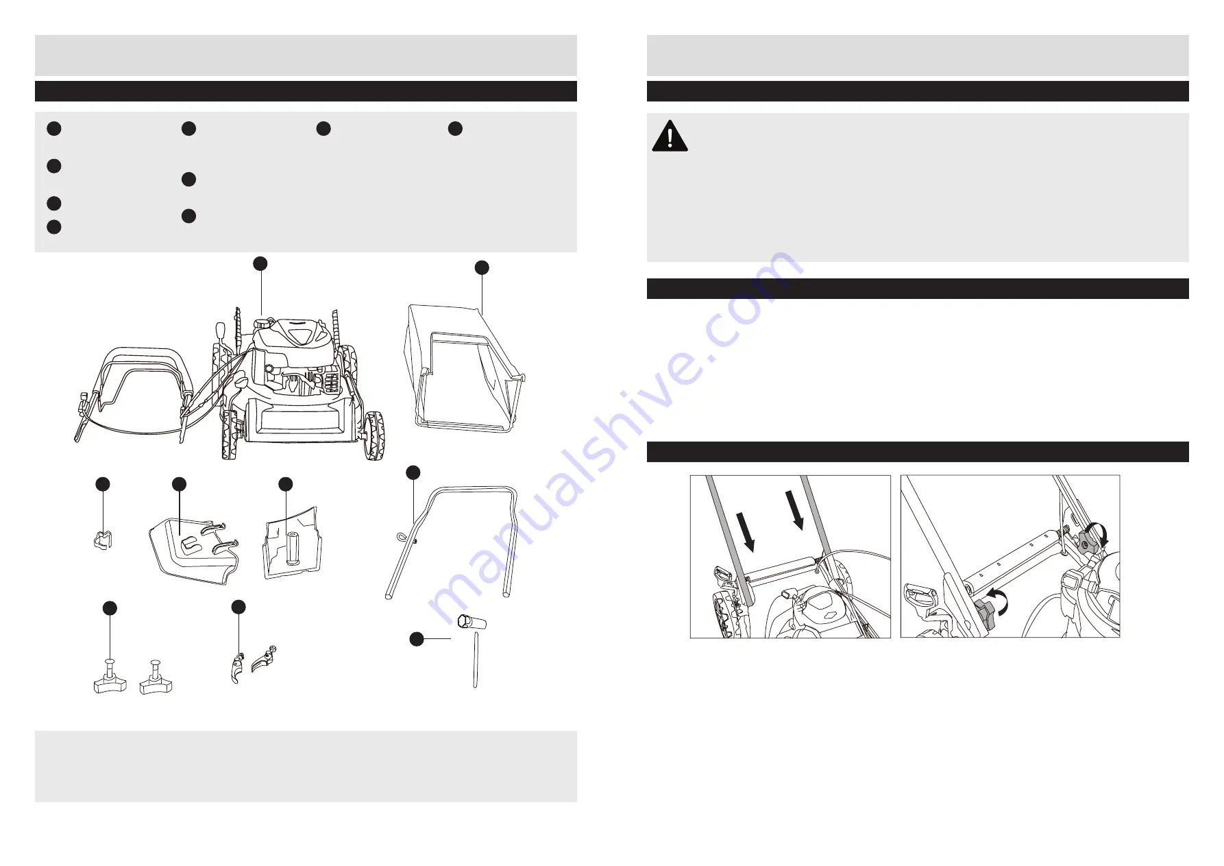 Qualcast XSZ51C-SD Assembly Manual Download Page 3