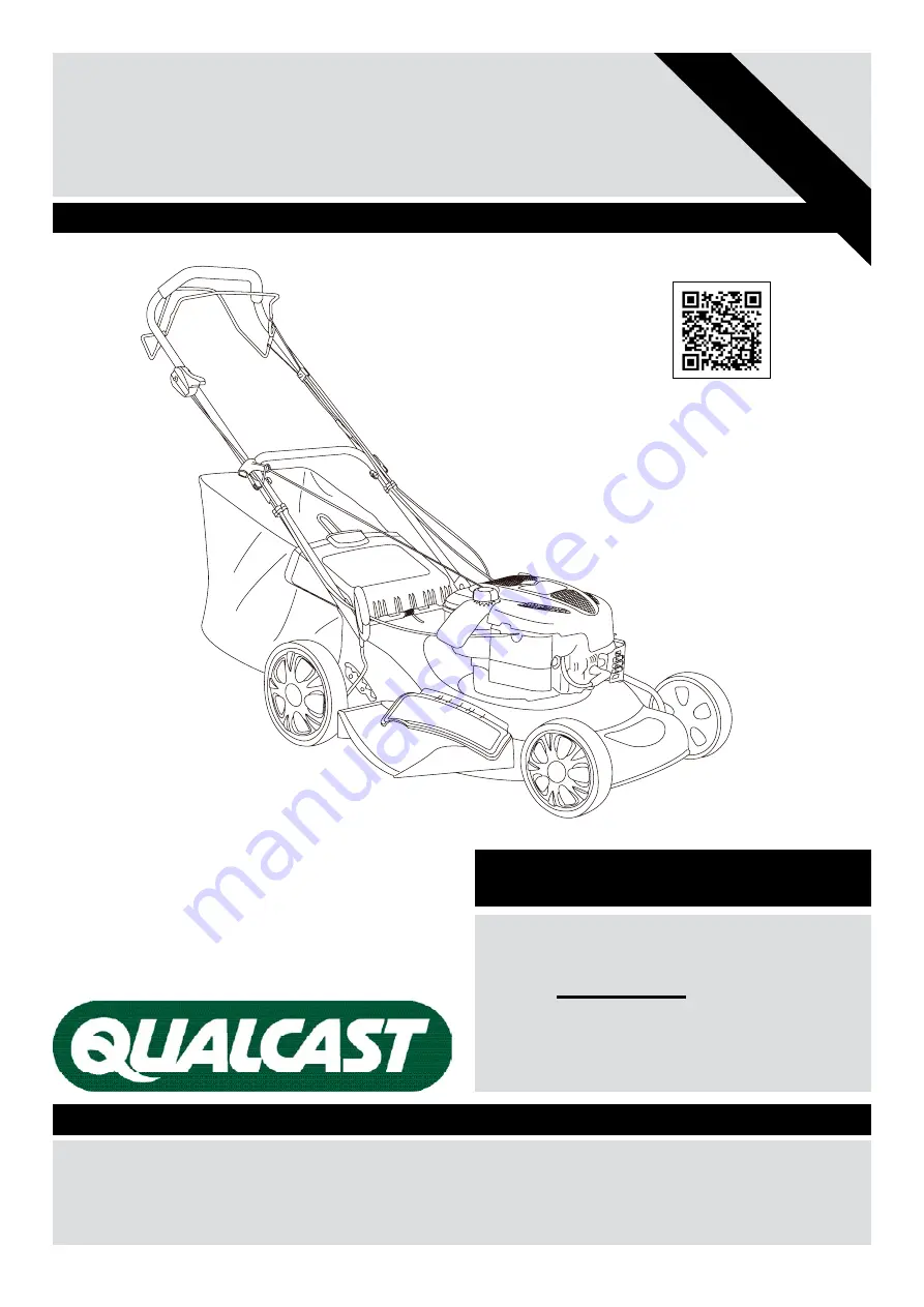 Qualcast XYM188-2BSJE Assembly Manual Download Page 1