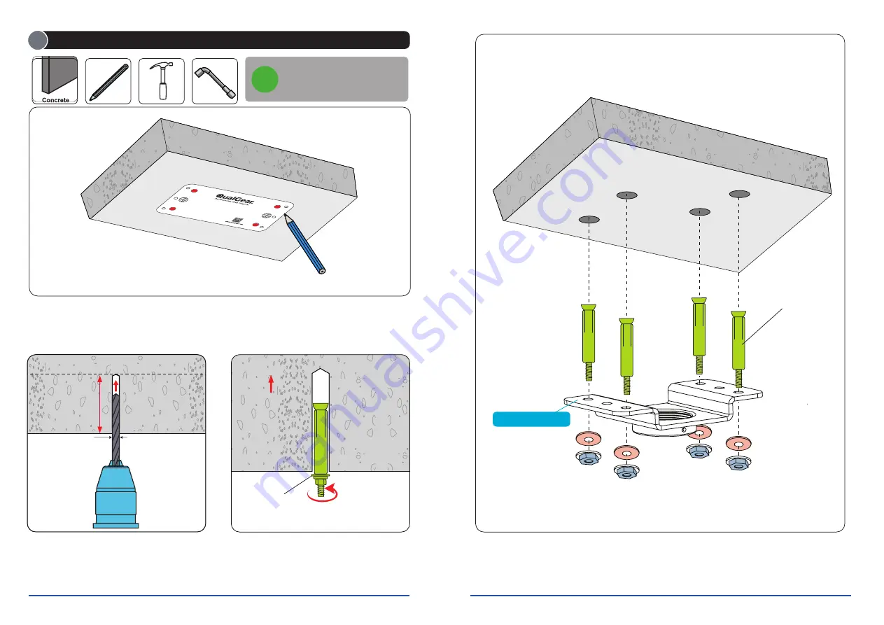 QualGear QG-KIT-CA-3IN-W Installation Manual Download Page 4