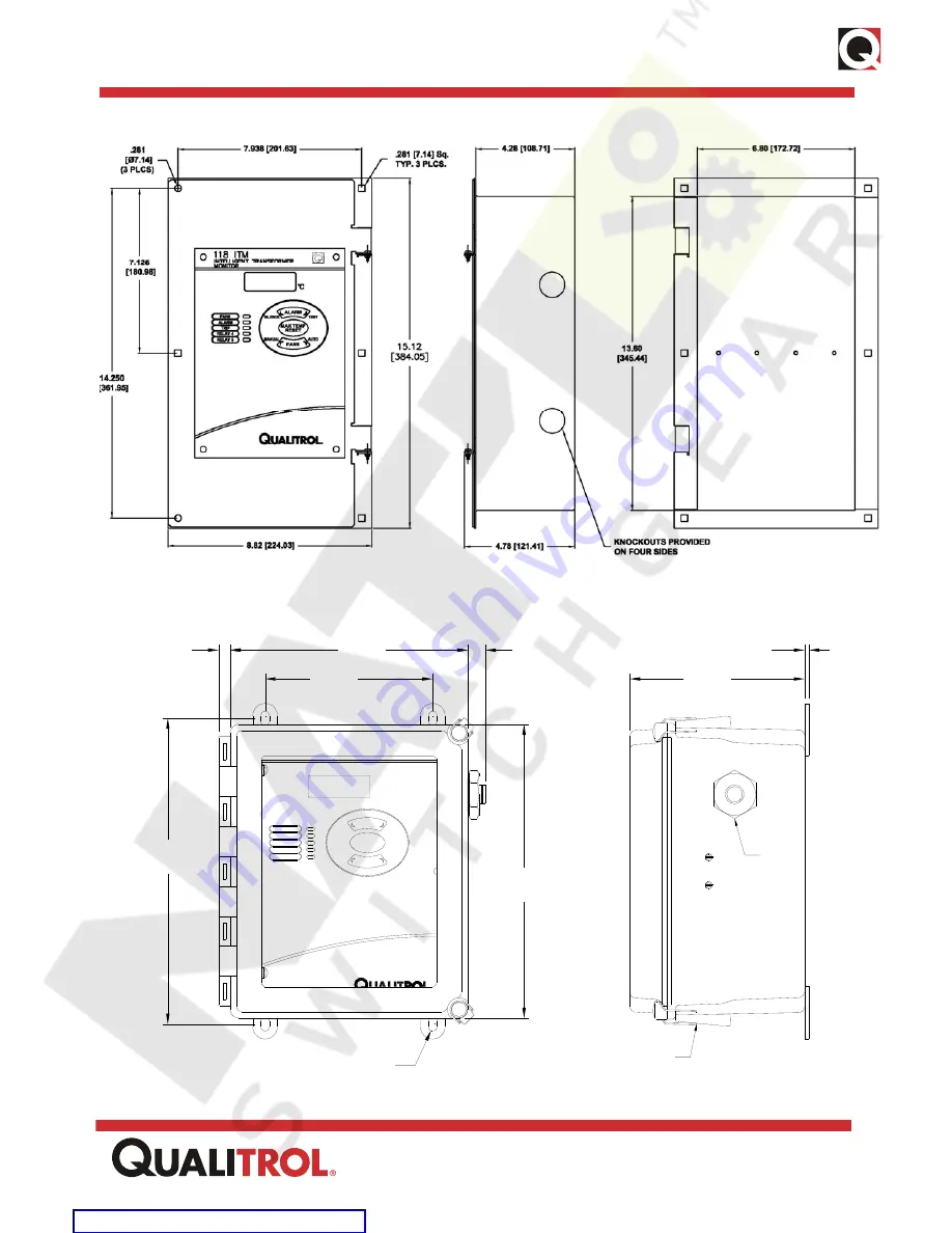 Qualitrol 118 ITM Series Скачать руководство пользователя страница 8