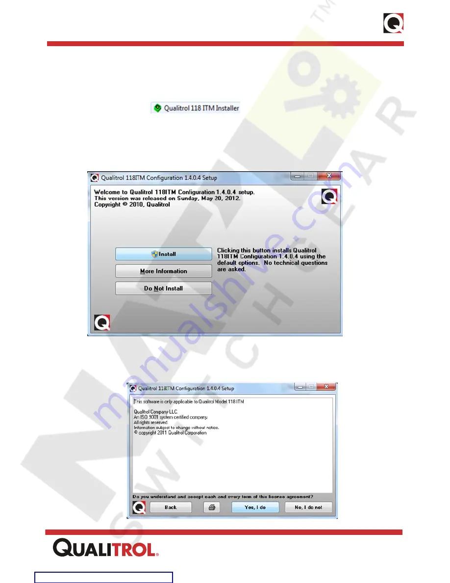 Qualitrol 118 ITM Series Скачать руководство пользователя страница 31