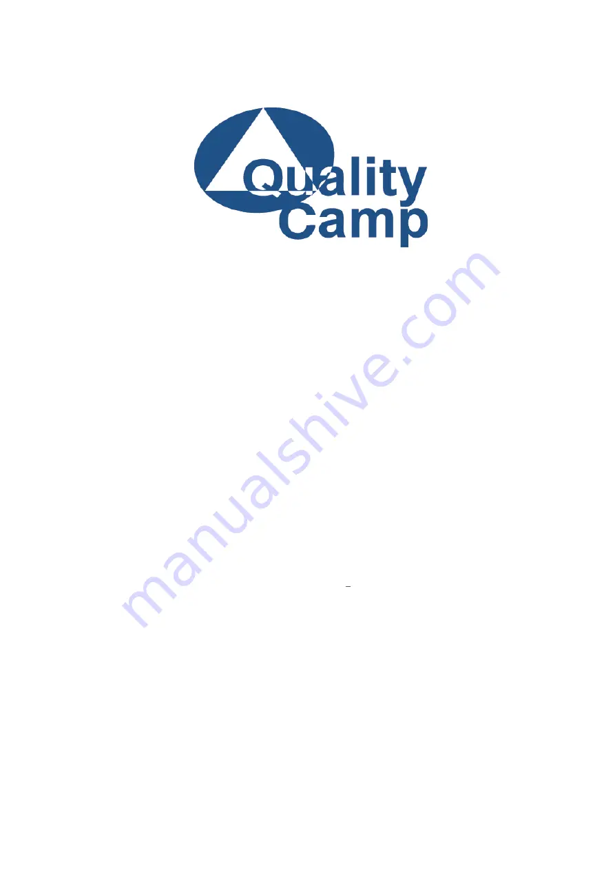 Quality Camp 8518001 Instruction Manual Download Page 1