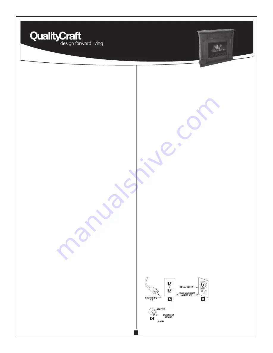 Quality Craft MM185-44FD Instruction Manual Download Page 1