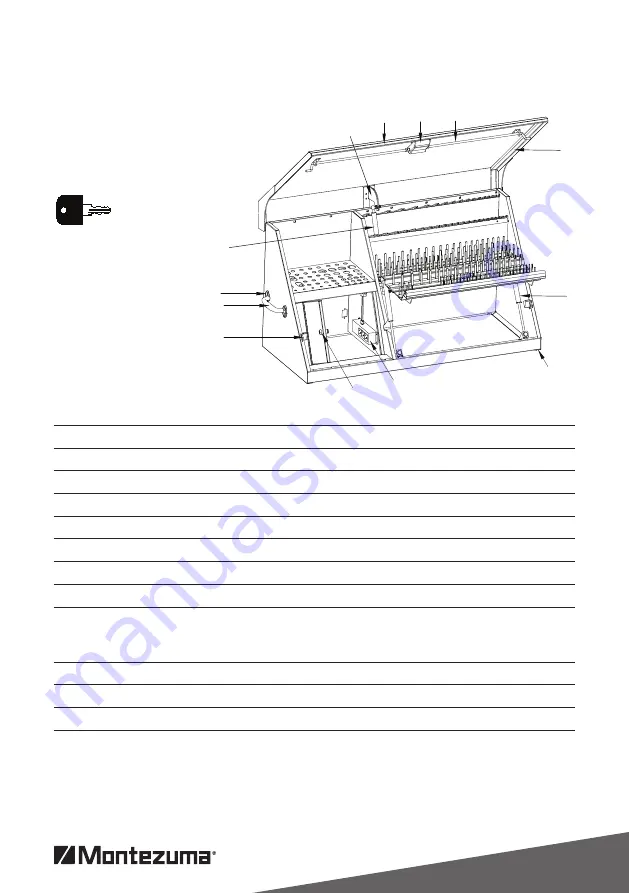 Quality Craft Montezuma Triangle DX411B Owner'S Manual Download Page 3