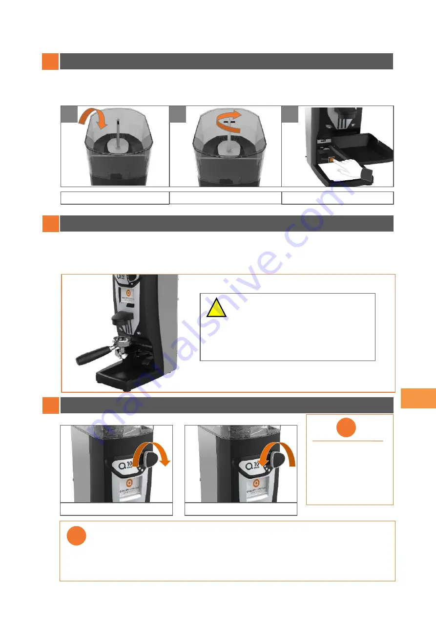 Quality Espresso Q10 Evo Operating Instructions Manual Download Page 23