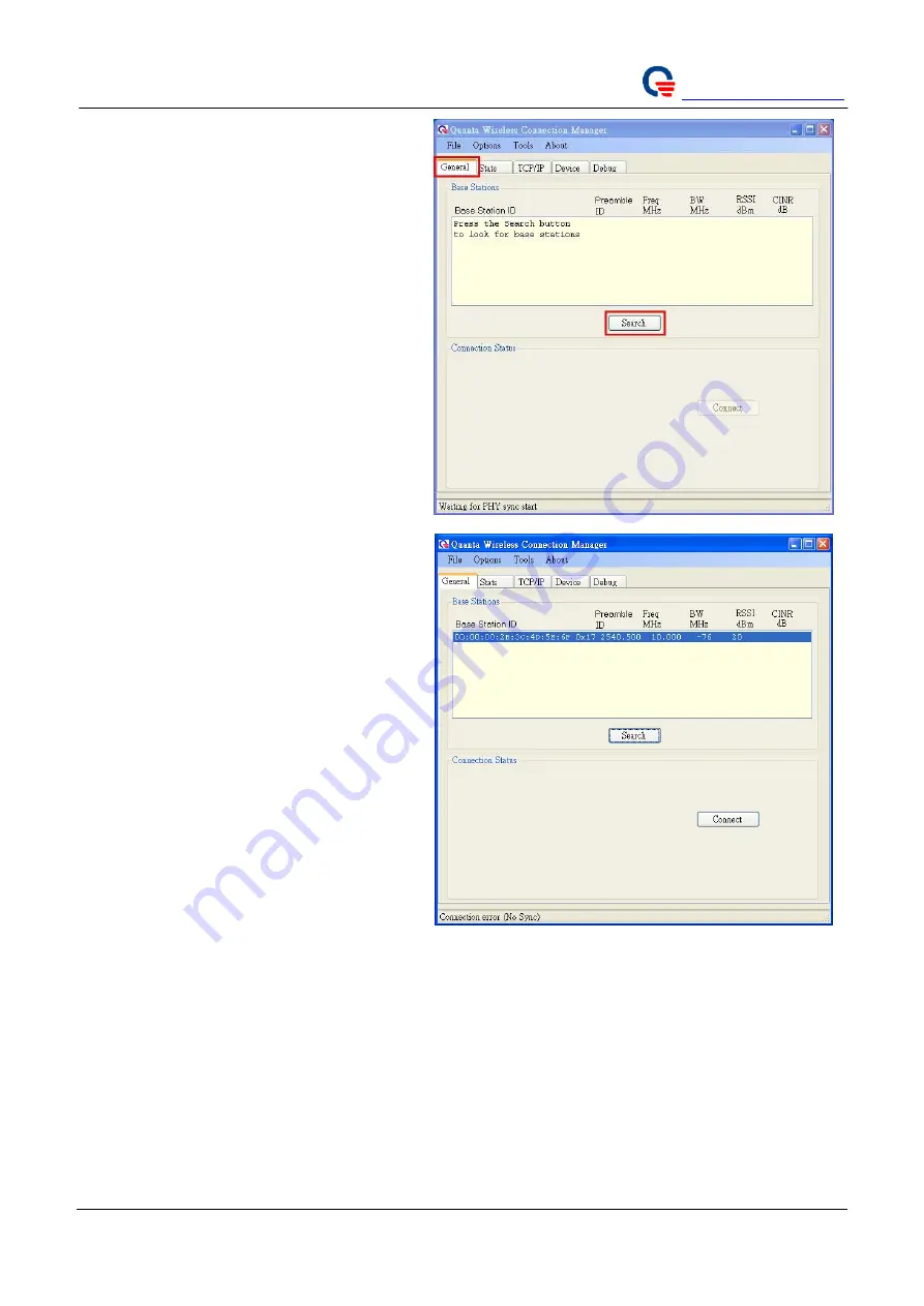 Quanta Computer WiMAX WC510 User Manual Download Page 26